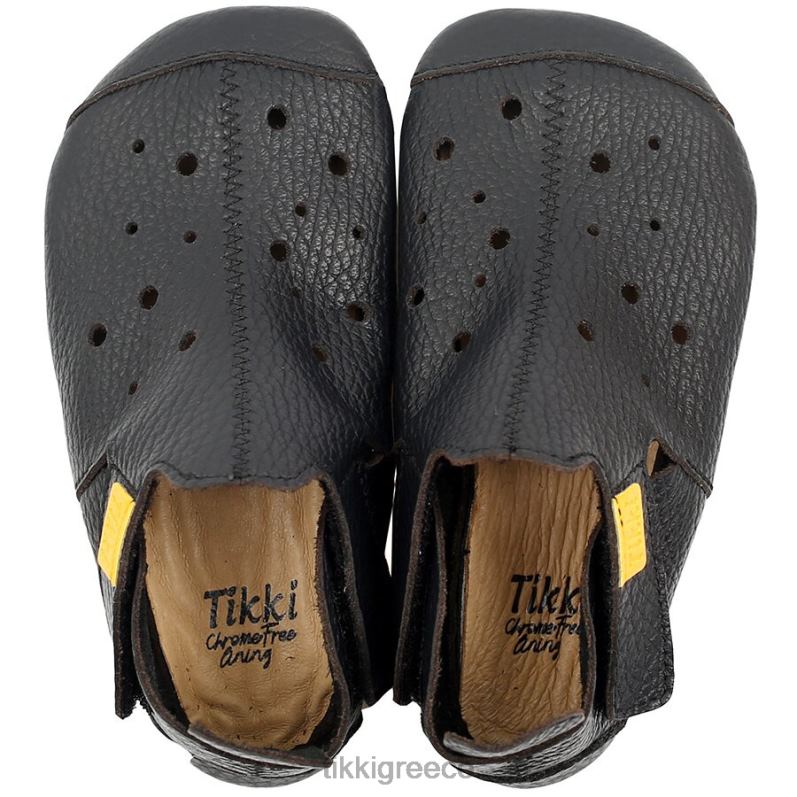 Tikki ενήλικες δέρμα ziggy v2 μαύρος είδη υπόδησης B8484254