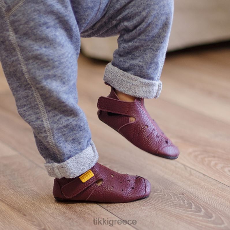 Tikki παιδιά δέρμα ziggy v2 πεύκο είδη υπόδησης B848419