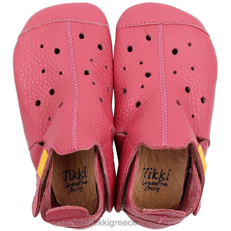 Tikki παιδιά δέρμα ziggy v2 ροζ είδη υπόδησης B848430