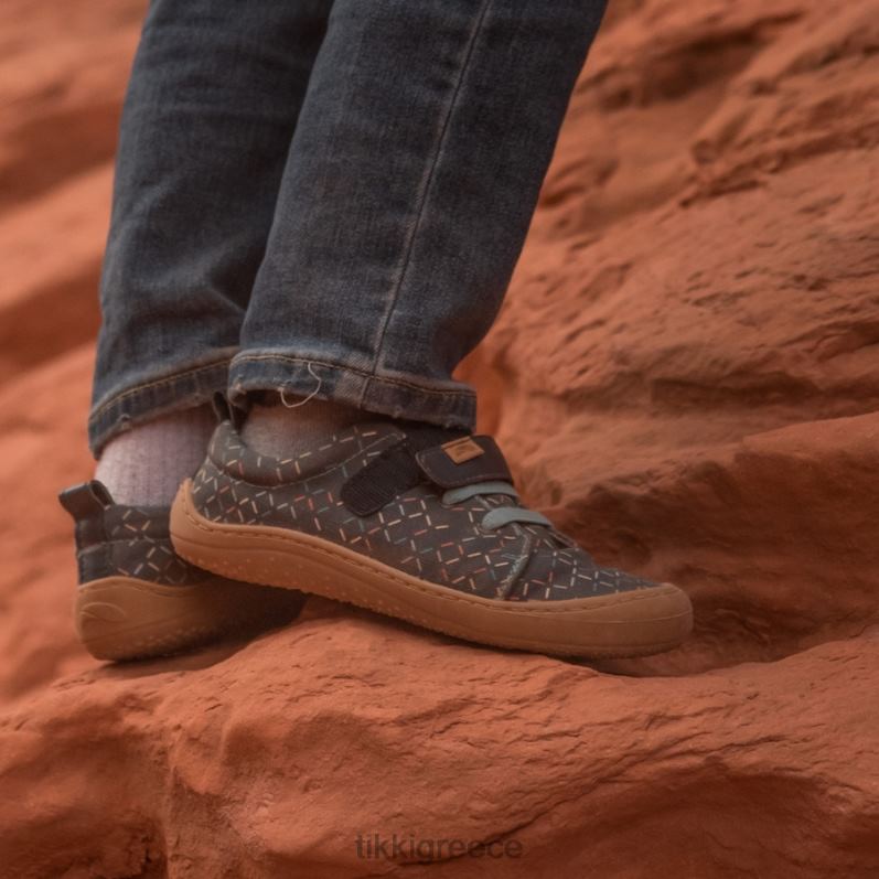 Tikki παιδιά βέγκαν παπούτσια αρλεκίνος γραμμές είδη υπόδησης B8484118