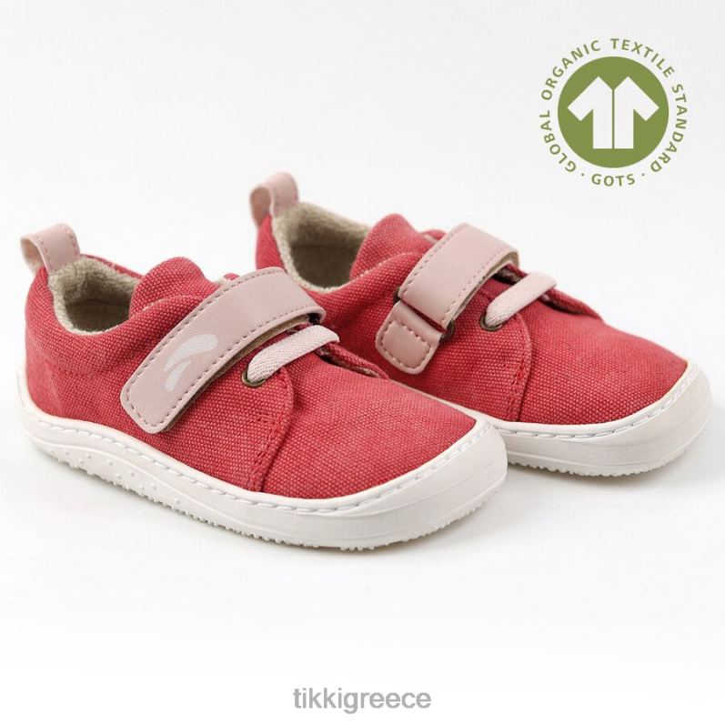 Tikki παιδιά βέγκαν παπούτσια αρλεκίνος κόκκινος είδη υπόδησης B8484156