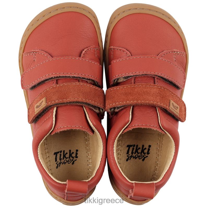 Tikki παιδιά αρλεκίνος ξυπόλητα παπούτσια κανέλα είδη υπόδησης B8484107