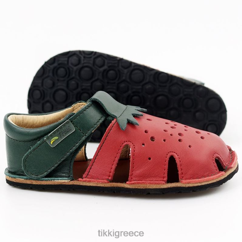 Tikki παιδιά δέρμα αράνια 2021 φράουλα είδη υπόδησης B8484102