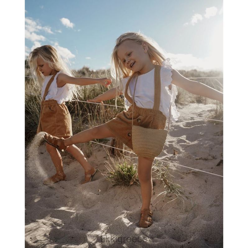 Tikki παιδιά δέρμα λάστας Γη είδη υπόδησης B848478