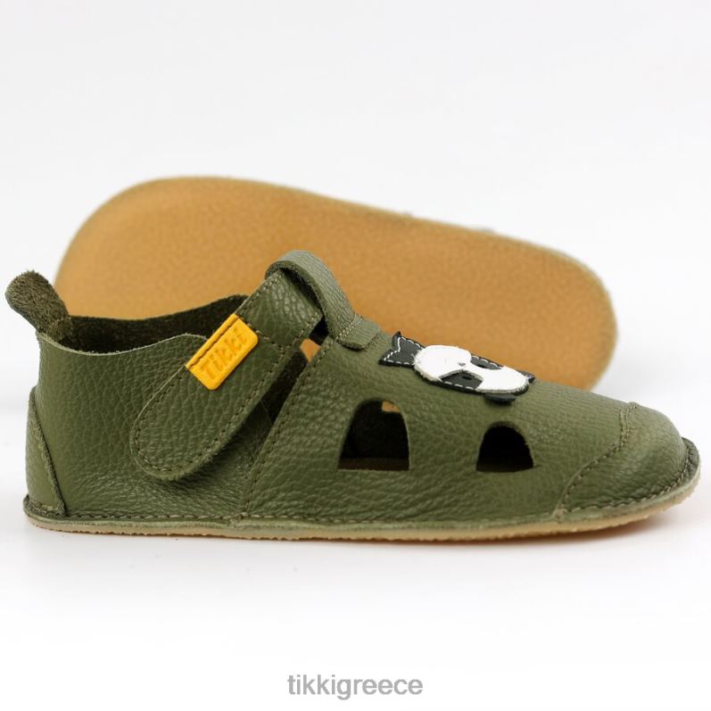 Tikki παιδιά ξυπόλητα σανδάλια nido αρκτοειδές ζώο της ασίας είδη υπόδησης B848440