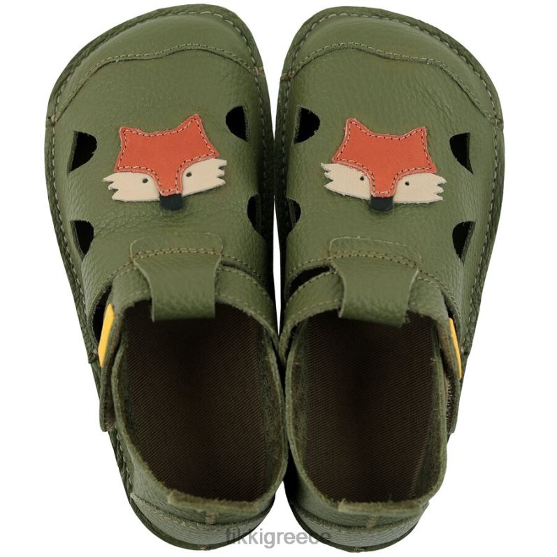 Tikki παιδιά ξυπόλητα σανδάλια nido αλεπού είδη υπόδησης B848441