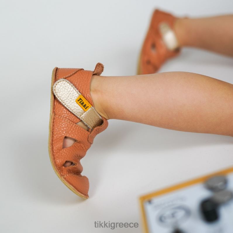 Tikki παιδιά ξυπόλητα σανδάλια nido cenere είδη υπόδησης B848425